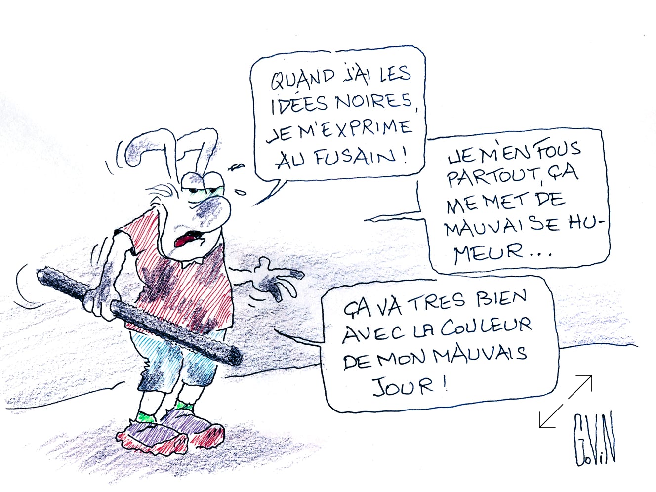 Dessin de Philippe Govin