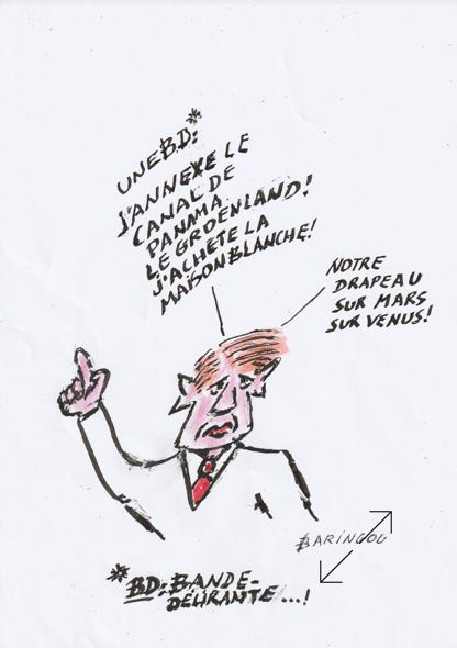 Dessins de Paul Baringou