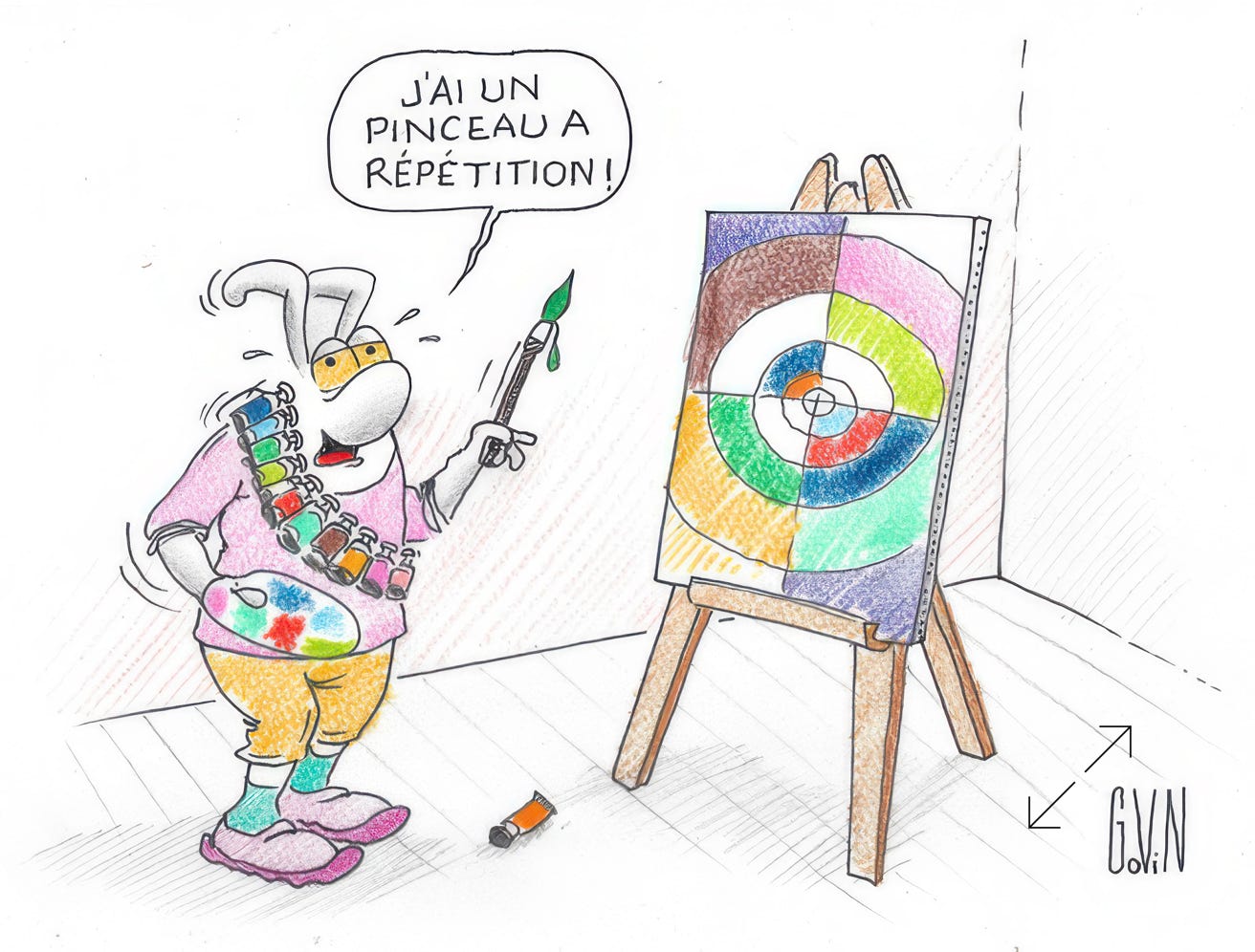 Dessin de Philippe Govin