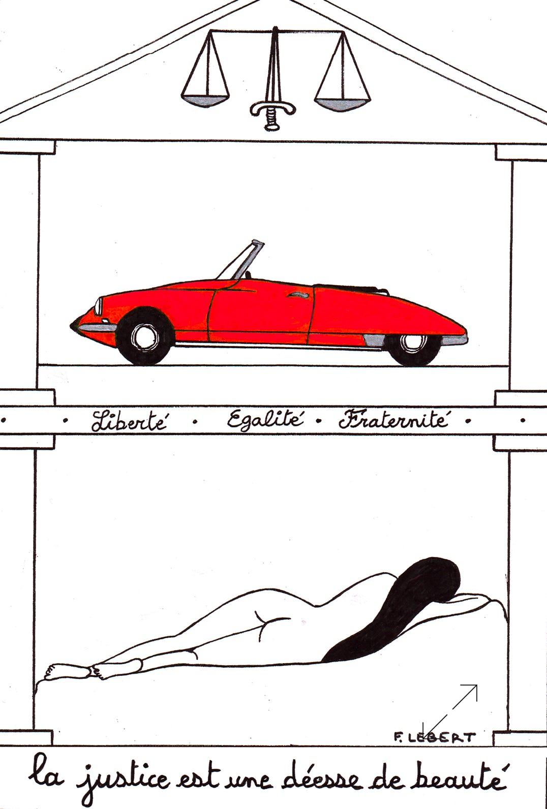 dessin de François Lebert