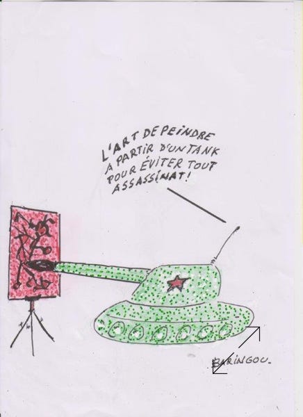 Dessins de Paul Baringou