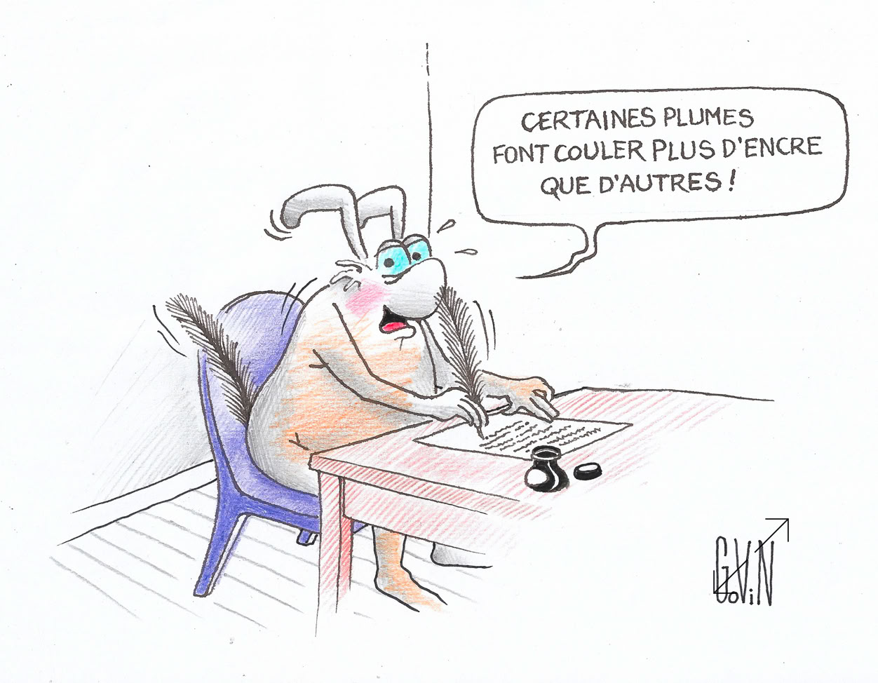 Dessin de Philippe Govin