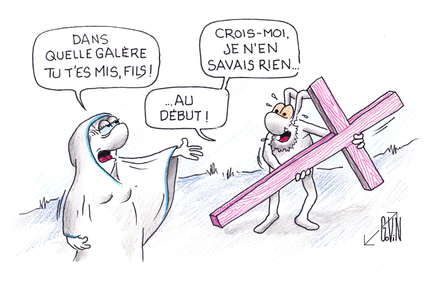 Dessin de Philippe Govin